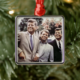 Adorno Metálico Kennedy Brothers, Presidente John, Robert y Ted