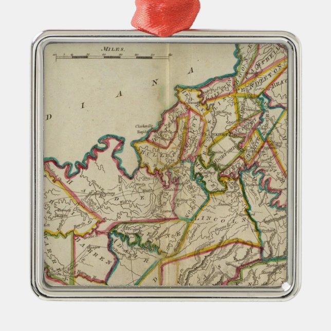 Adorno Metálico Kentucky 6 (Frente)