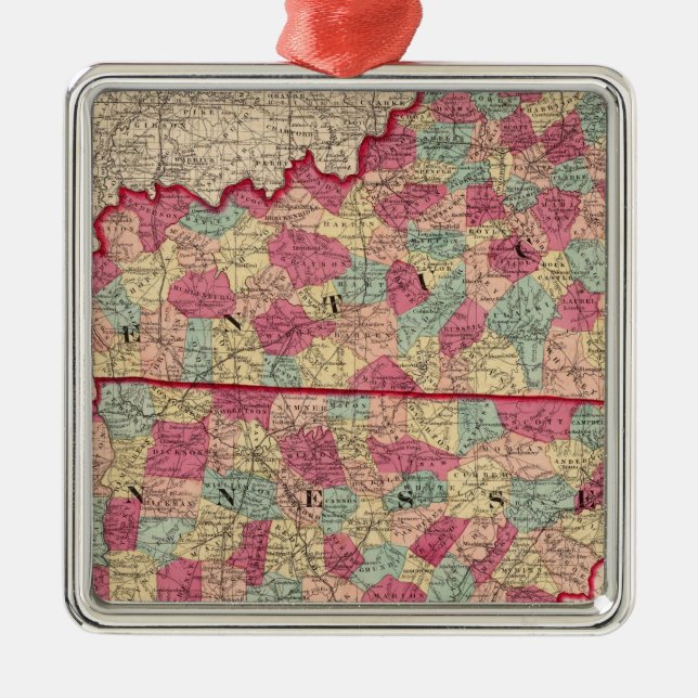 Adorno Metálico Kentucky y Tennessee 2 (Frente)