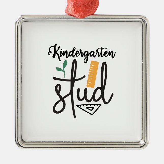 Adorno Metálico Kindergarten (Frente)