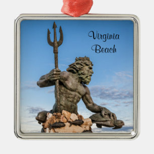 Adorno Metálico King Neptune