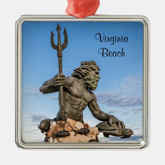 Adorno Metálico King Neptune (Frente)