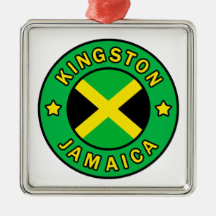 Adorno Metálico Kingston Jamaica