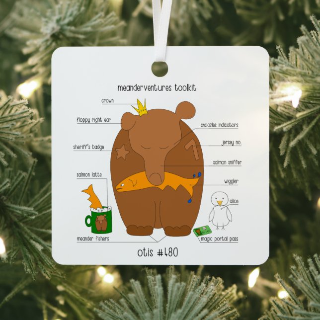 Adorno Metálico Kit de herramientas de Meanderventures No. 480 Oti (in situ)