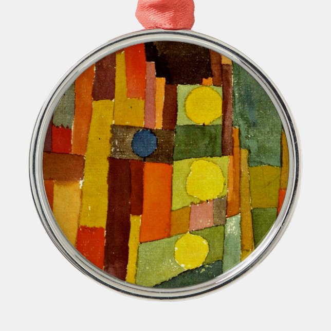 Adorno Metálico Klee - Al estilo de Kairouan (Frente)