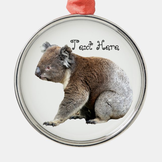 Adorno Metálico Koala (Frente)