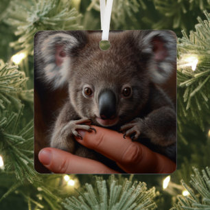 Adorno Metálico Koala Bear