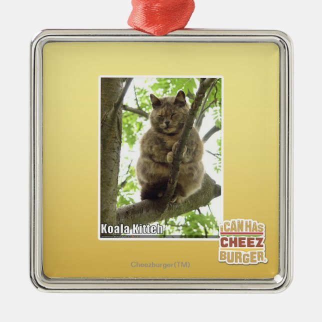 Adorno Metálico Koala Kitteh (Frente)