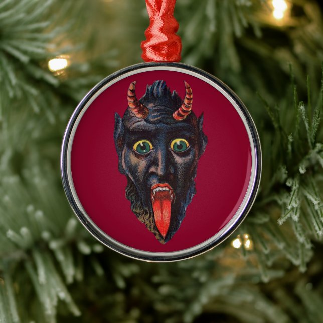 Adorno Metálico Krampus (Árbol)