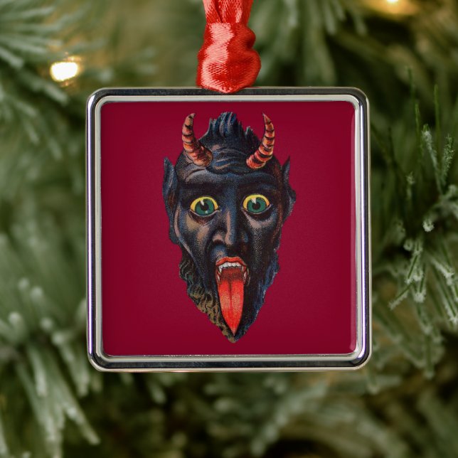 Adorno Metálico Krampus (Árbol)