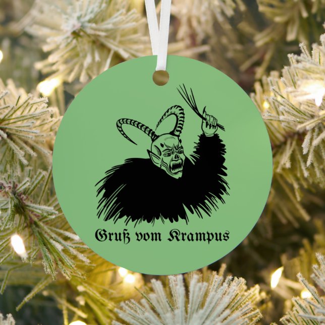 Adorno Metálico Krampus (in situ)
