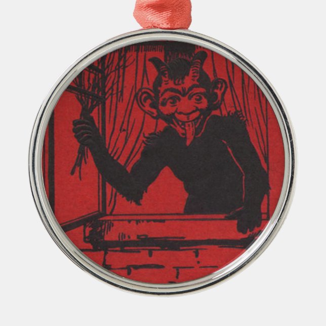 Adorno Metálico Krampus (Frente)