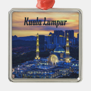Adorno Metálico Kuala Lumpur