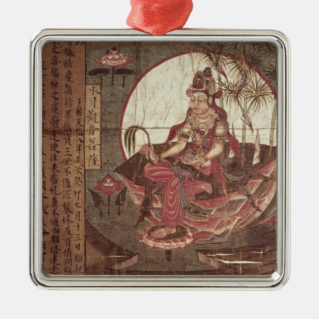 Adorno Metálico Kuan-yin, diosa de la compasión (Frente)