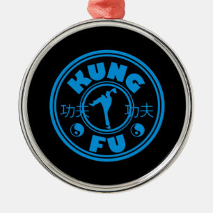 Adorno Metálico Kung Fu