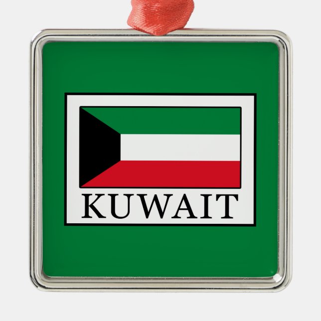 Adorno Metálico Kuwait (Frente)