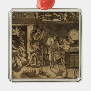 Adorno Metálico La academia de Baccio Bandinelli, 1547