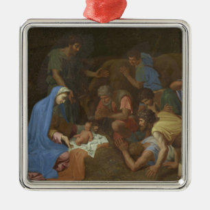 Adorno Metálico La adoración de los pastores circa 1653