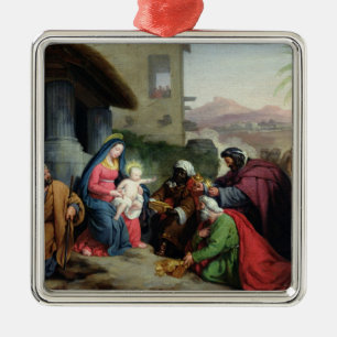 Adorno Metálico La adoración de unos de los reyes magos, c.1833-3