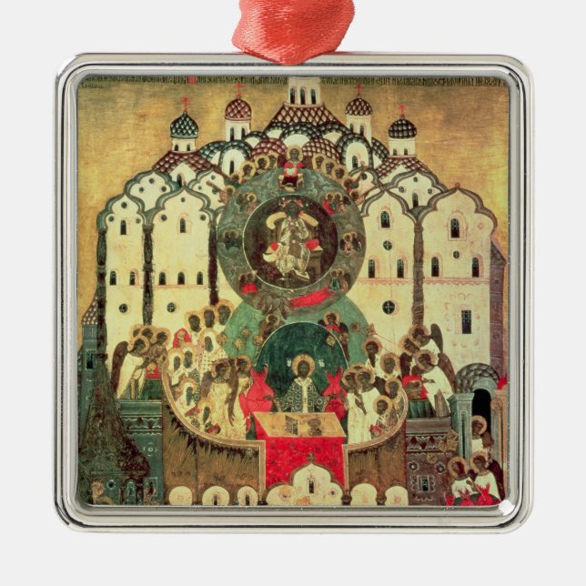 Adorno Metálico La asamblea de ángeles (Frente)