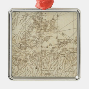 Adorno Metálico La bahía de Honduras