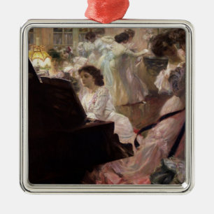 Adorno Metálico La Ball blanca, 1903