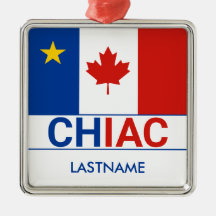 La bandera canadiense de Chiac Acadian es personal