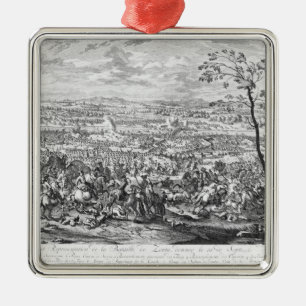 Adorno Metálico La batalla de Zenta, 1697