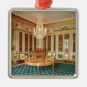 Adorno Metálico La biblioteca de Louis XVI adornada en 1781