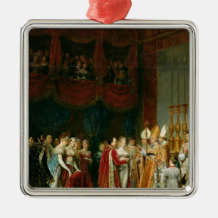 Adorno Metálico La boda de Napoleon I y Marie
