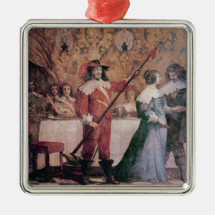 Adorno Metálico La bola de la corte