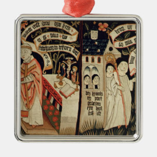 Adorno Metálico La búsqueda después de la verdad, alemán, c.1490