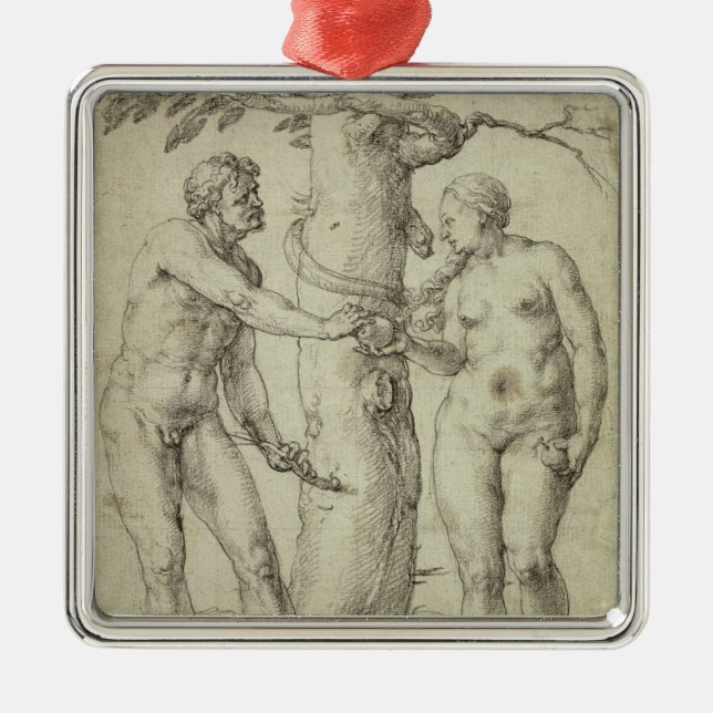 Adorno Metálico La caída (Frente)