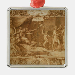 Adorno Metálico La calumnia de Apelles, 1572