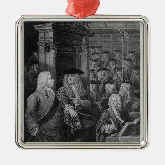 Adorno Metálico La Cámara de los Comunes en Walpole (Frente)