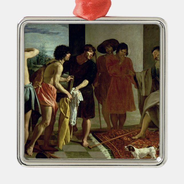 Adorno Metálico La capa de José, 1630 (Frente)