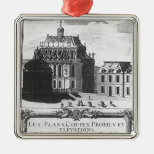 Adorno Metálico La capilla real, ilustracion de 'Les planea