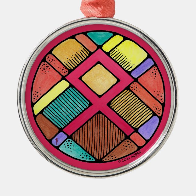 Adorno Metálico La carrera artística de Othala (Frente)