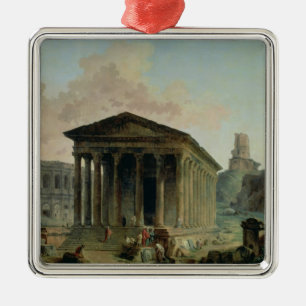 Adorno Metálico La carrera de Maison con el anfiteatro