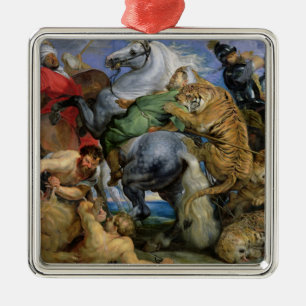 Adorno Metálico La caza del tigre, c.1616