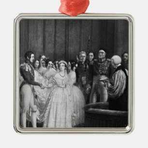 Adorno Metálico La ceremonia de boda