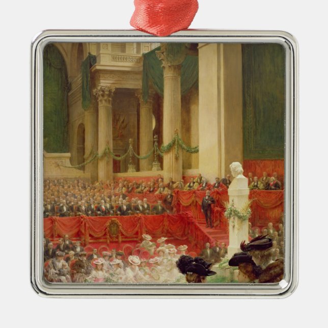 Adorno Metálico La ceremonia en el panteón (Frente)