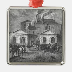Adorno Metálico La cervecería de Meux, 1830