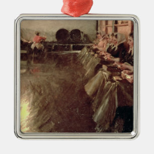 Adorno Metálico La cervecería grande, 1890