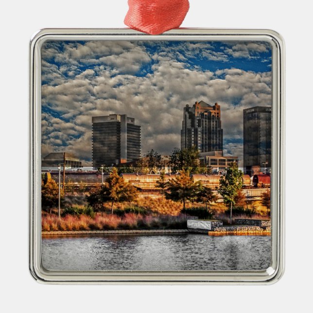 Adorno Metálico La ciudad mágica (Frente)