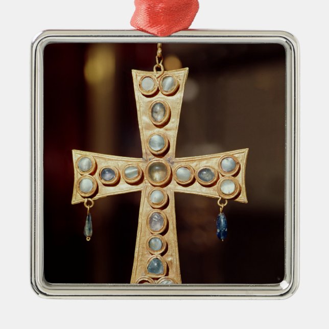 Adorno Metálico La corona votiva de un rey de Visigoth (Frente)