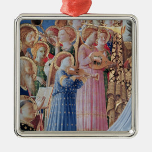 Adorno Metálico La coronación de la virgen