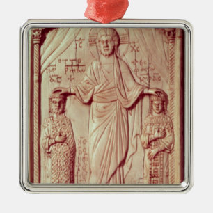 Adorno Metálico La coronación de Otto II y Theophrano