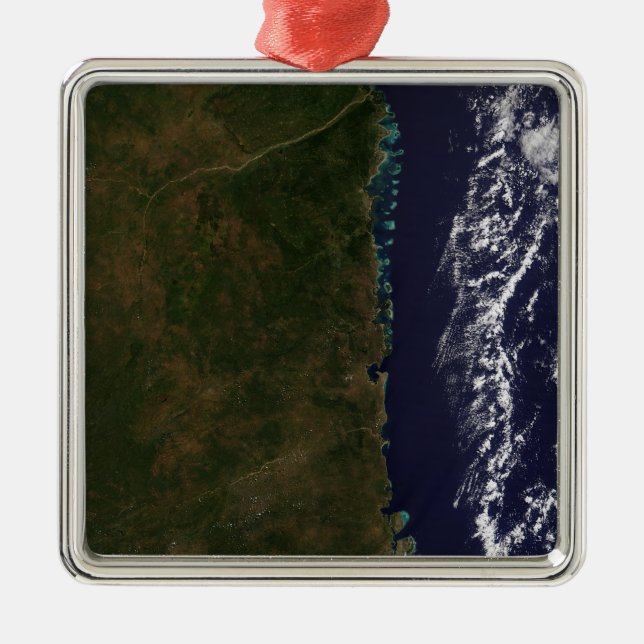 Adorno Metálico La costa de Mozambique (Frente)