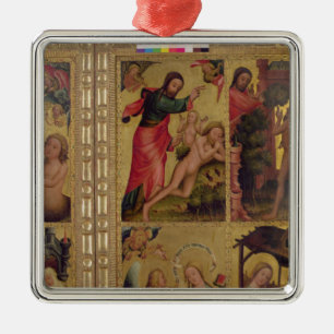 Adorno Metálico La creación de Eve, un panel de Grabower